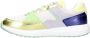 Cycleur de Luxe Camellia leren sneakers lime lila - Thumbnail 3