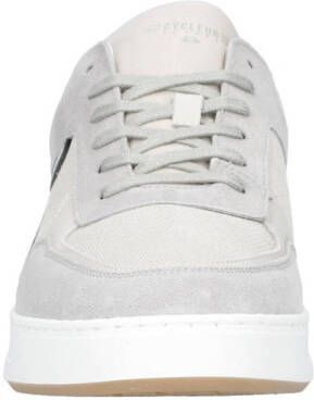 Cycleur de Luxe Commuter suède sneakers grijs donkerblauw