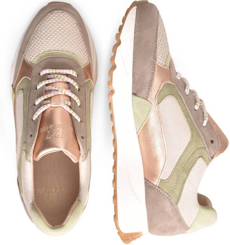 Cycleur de Luxe Drina leren sneakers lichtroze