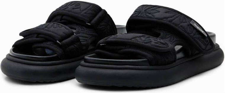 Desigual slippers zwart