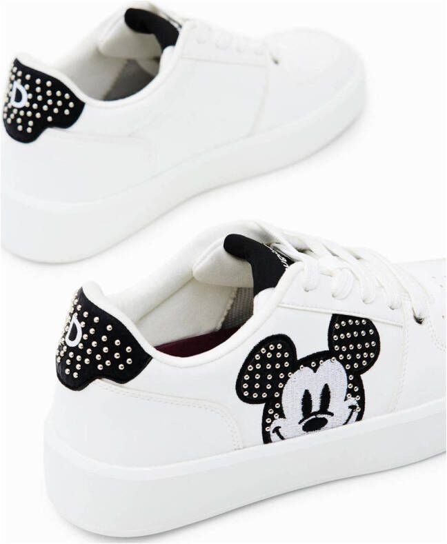 Desigual sneakers met Mickey Mouse wit