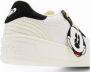 Desigual Witte Vetersneakers Sportieve Stijl White Dames - Thumbnail 3