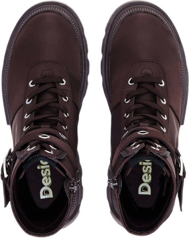 Desigual veterboots bruin
