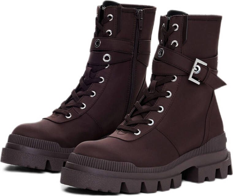 Desigual veterboots bruin