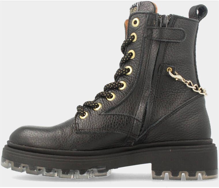 Develab 41444 leren veterboots zwart