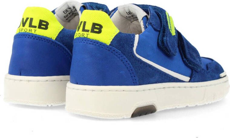 Develab suède sneakers blauw