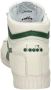 Diadora hoge leren sneakers off white groen - Thumbnail 4