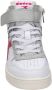 Diadora Magic Basket Mid PS hoge leren sneakers grijs multi - Thumbnail 6