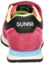 Sun68 Meisjes Ally Solid Nylon Teen Sneakers Pink Dames - Thumbnail 3