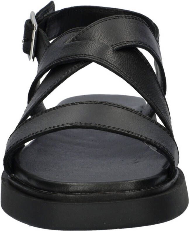 Vagabond Connie leren sandalen zwart