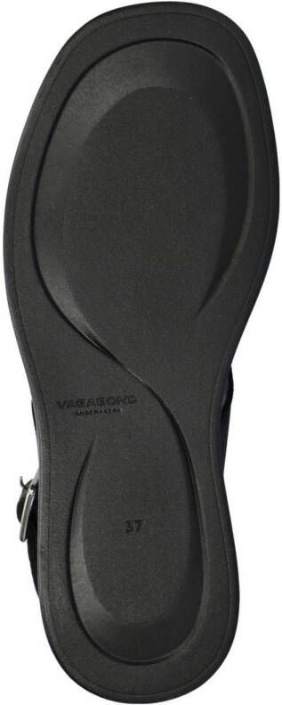 Vagabond Connie leren sandalen zwart