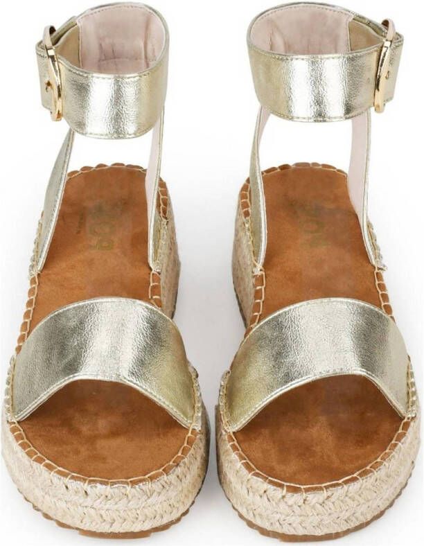 POSH by Poelman Dyna espadrilles goud