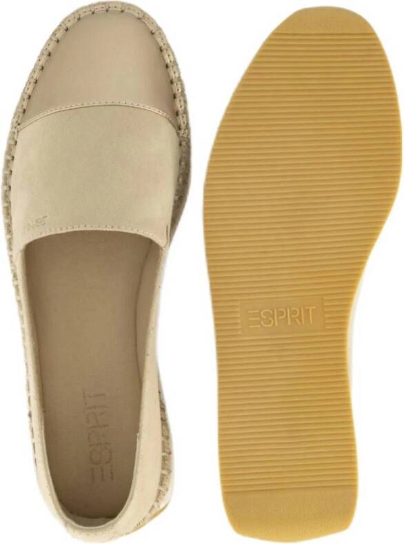 espadrilles beige goud