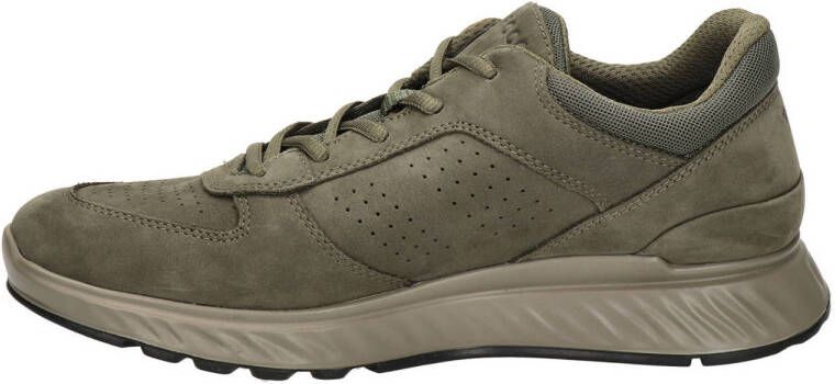 Ecco Exostride nubuck sneakers kaki