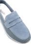 Medicus leren instappers blauw - Thumbnail 3
