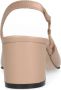 Manfield Dames PRE ORDER Beige leren slingback pumps - Thumbnail 2