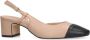 Manfield Dames PRE ORDER Beige leren slingback pumps - Thumbnail 3