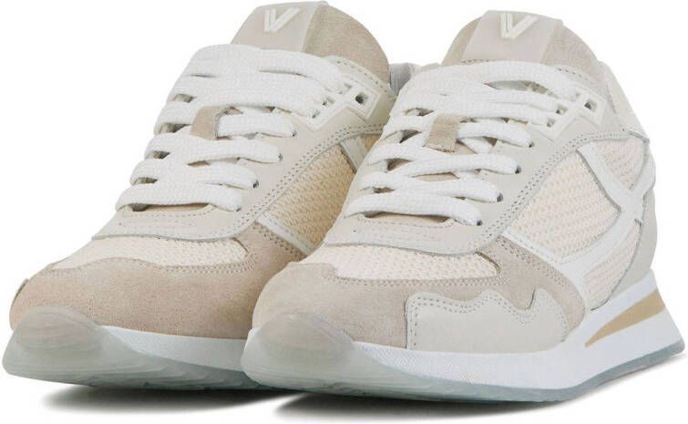 Via Vai leren sneakers beige