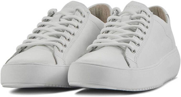 Blackstone leren sneakers wit