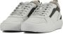 BLACKSTONE Lage Sneakers Heren Mykel Maat: 43 Materiaal: Leer Kleur: Wit - Thumbnail 9