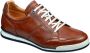 Van Lier Magnus leren sneakers licht cognac - Thumbnail 2