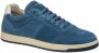 Van Lier Miami suède sneakers blauw - Thumbnail 3