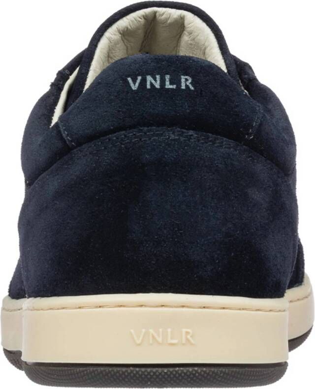 Van Lier Miami suède sneakers donkerblauw
