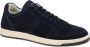 Van Lier Miami suède sneakers donkerblauw - Thumbnail 3