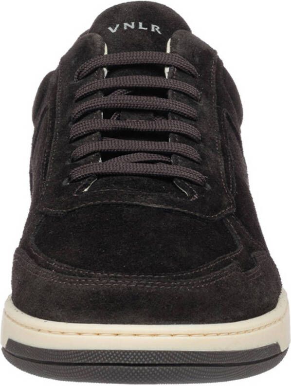 Van Lier Miami suède sneakers donkerbruin