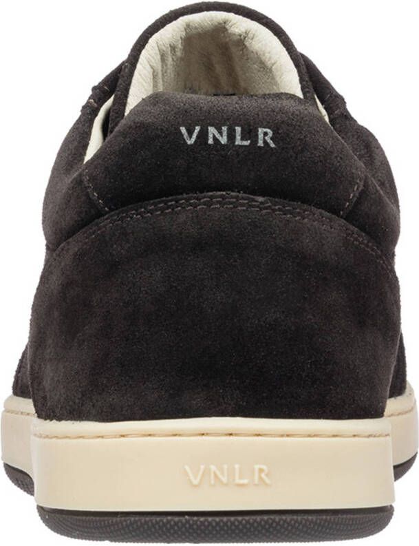 Van Lier Miami suède sneakers donkerbruin