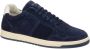 Van Lier Miami suède sneakers marine - Thumbnail 3