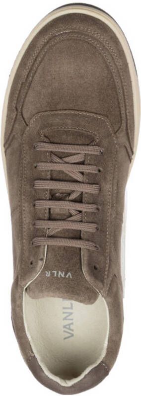 Van Lier Miami suède sneakers taupe