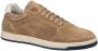 Van Lier Miami suède sneakers zand - Thumbnail 3