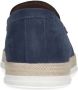 Manfield Heren Blauwe nubuck loafers - Thumbnail 2