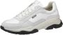 Van Lier Raptor chunky suède sneakers wit grijs - Thumbnail 2