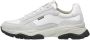 Van Lier Raptor chunky suède sneakers wit grijs - Thumbnail 3