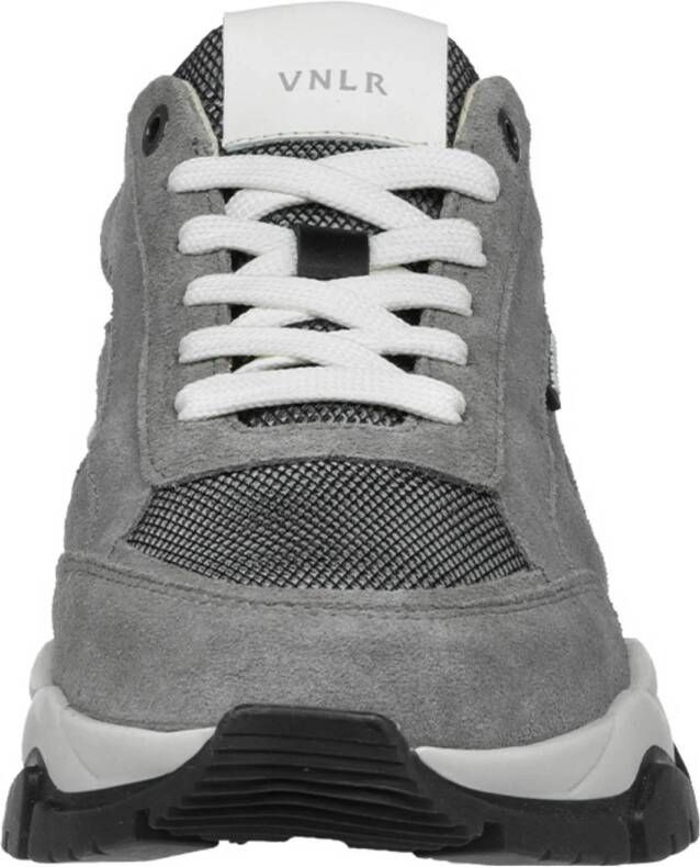 Van Lier Raptor suède sneakers grijs