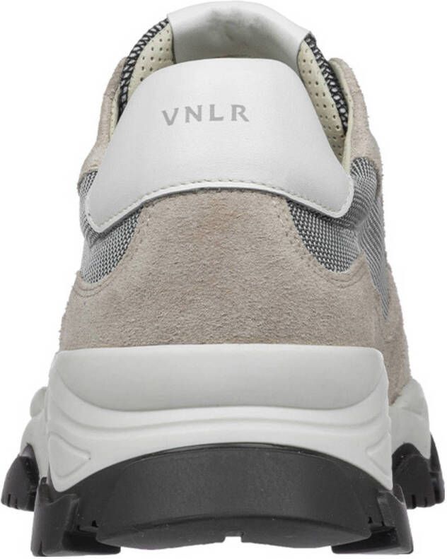Van Lier Raptor suède sneakers taupe