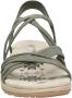 Skechers Sandalen REGGAE SLIM TURN IT UP met elastische riempjes - Thumbnail 5