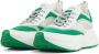 Woden Sneakers Dames Lage sneakers Damesschoenen Leer Stelle transparan Groen combi - Thumbnail 2