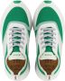 Woden Sneakers Dames Lage sneakers Damesschoenen Leer Stelle transparan Groen combi - Thumbnail 3