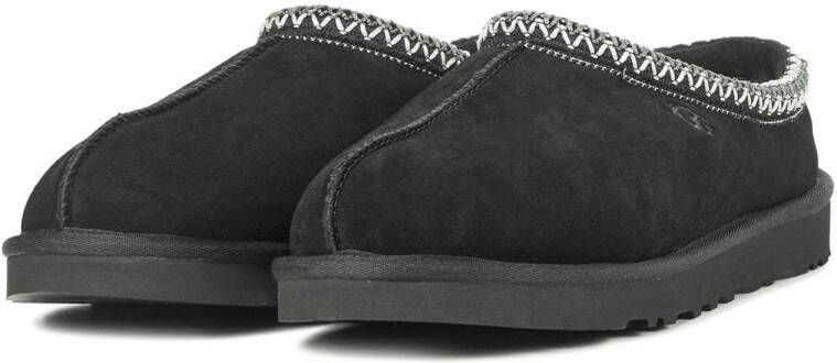 UGG Tasman suède pantoffels zwart