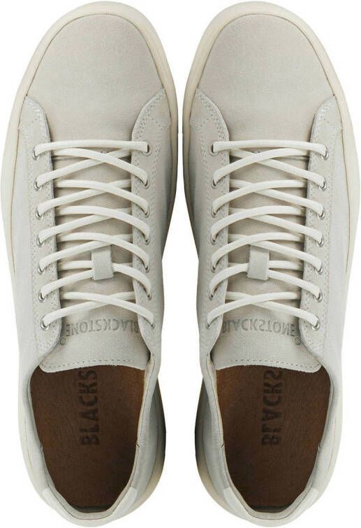 Blackstone suède sneakers beige