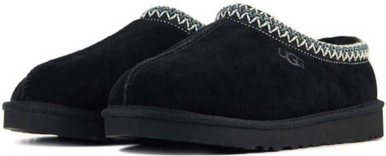 UGG Tasman suède pantoffels zwart