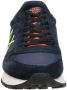 SUN68 Tom Solid suède sneakers donkerblauw - Thumbnail 2