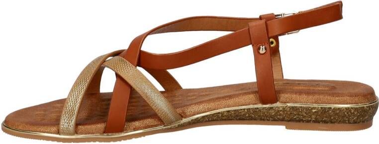 Dolcis sandalen cognac