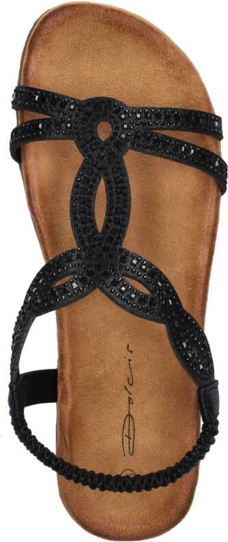 Dolcis sandalen zwart