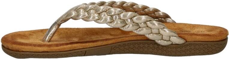 Dolcis slippers goud