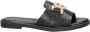 Dolcis slippers zwart - Thumbnail 3
