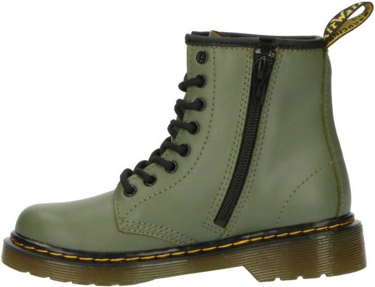 Dr. Martens 1460 J Romario leren veterboots kaki